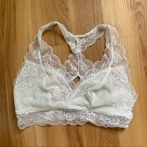 Aeropostle Lace Racerback Bralette
